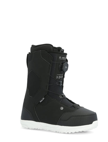 Ride Lasso Jr Snowboard Boots Youth Black White 6