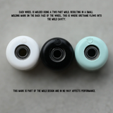 Delidecks Pro Fingerboard Wheels Mint 6.8mm Mini 95a