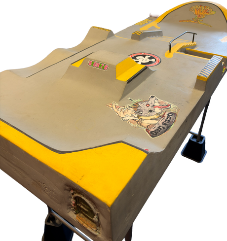 NUK WU FINGERBOARD PARK Grey Yellow 2x5