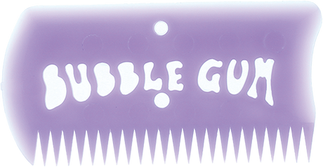 BUBBLE GUM WAX COMB LAVENDER PURPLE