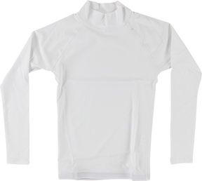 BLOCK SURF RASH GUARD / LONG SLEEVE L-WHITE