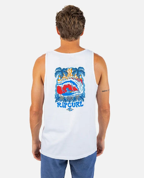 Rip Curl Shredding Tank Top White M