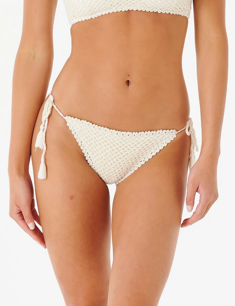 Rip Curl Oceans Together Shell Swim Bottoms White M