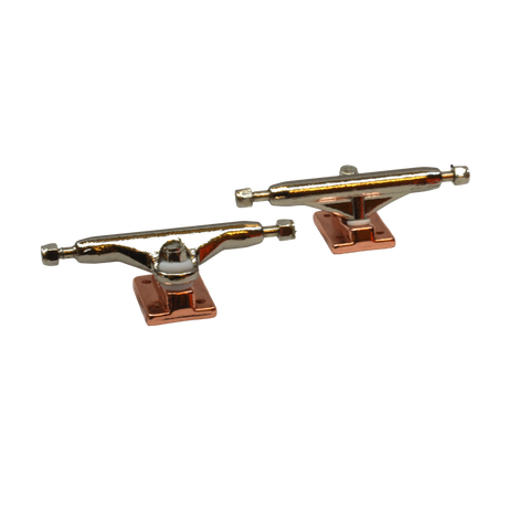 Social Venture Pro Fingerboard Trucks Rose Silver 32mm