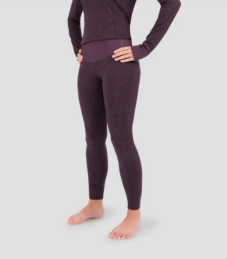 Terramar Cloud Nine Tights 2.0 Womens BlackBerry Melange