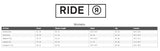 Ride Emerald Bibs Womens Black Burgundy L